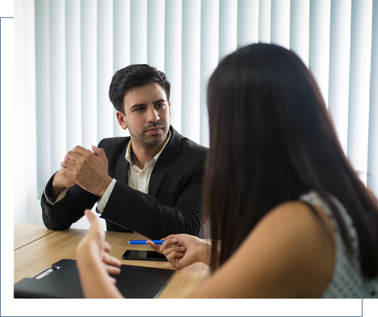 Mediator Guiding Family Law Discussion | Stephen Durbin and Associates