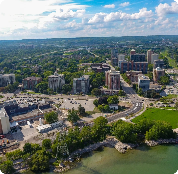 Burlington family law and divorce lawyers banner with professional legal imagery.