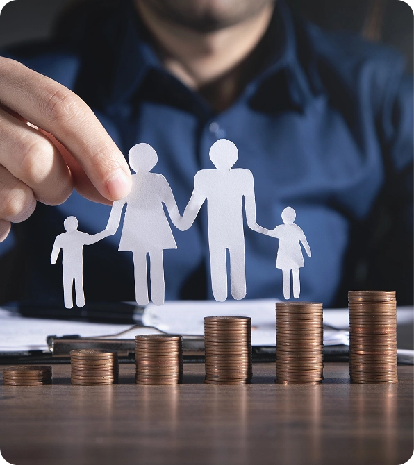 Lawyer handling pension valuation and equalization in family law case.