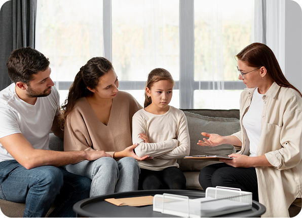 Legal consultation explaining what child support is and how it works.